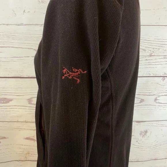 ARC’TERYX Maroon Polartec Fleece Zip Up Jacket - Picture 4 of 7